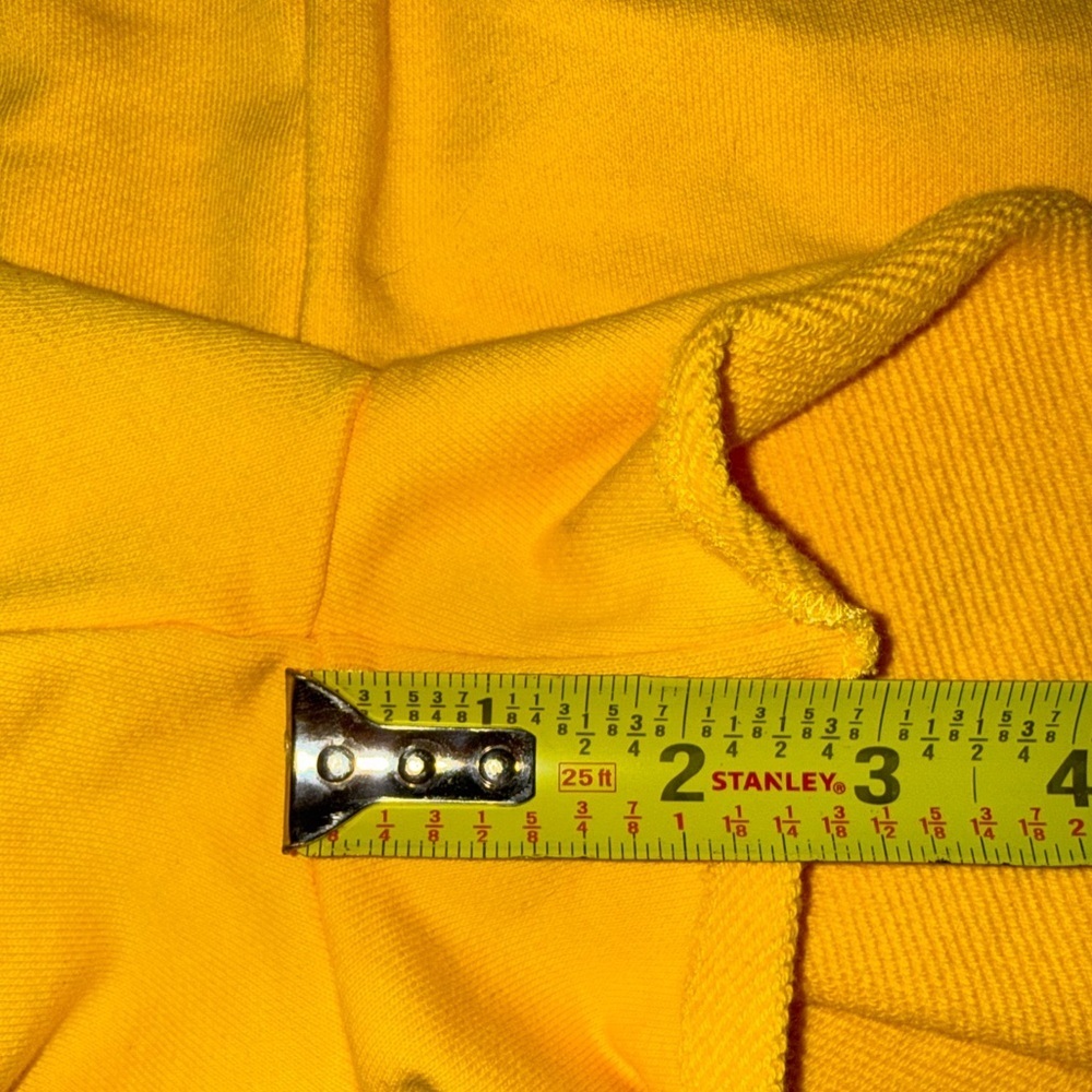 Mayfair The Label Yellow Sweat Shorts Small Medium - Picture 4 of 6